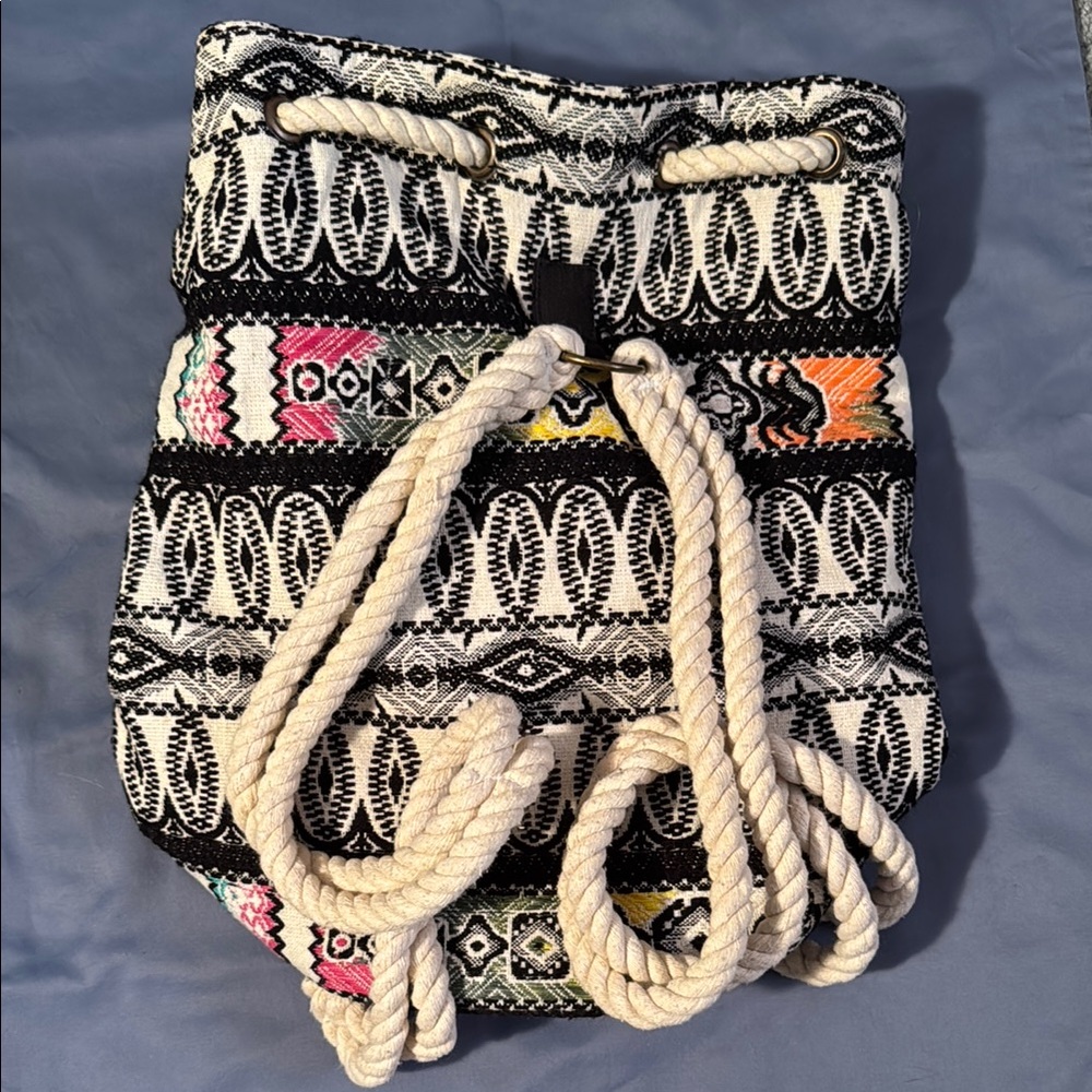 Patterned Drawstring Backpack - image 2